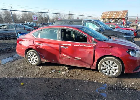 2016 Nissan Sentra Fe+ S/S/Sl/Sr/Sv z USA, uszkodzony, nr VIN 3N1AB7AP4GL648833